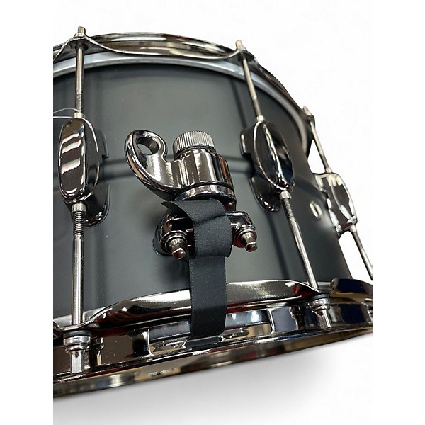 Used TAMA 14X8 Steel Sound Lab Project matte black Drum