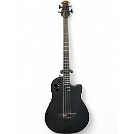 Used Ovation ELITE T B778TX Black Acoustic Bass Guitar