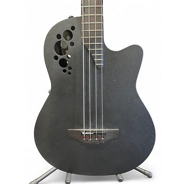 Used Ovation ELITE T B778TX Black Acoustic Bass Guitar