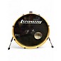 Used Ludwig 5 Piece Element Evolution Blue Sparkle Drum Kit