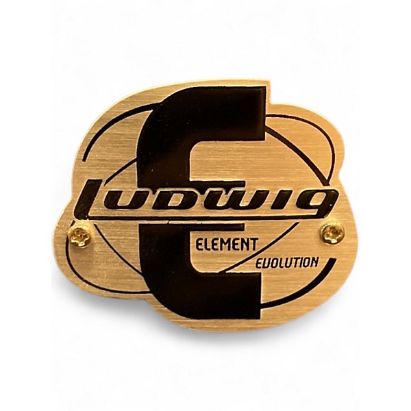 Used Ludwig 5 Piece Element Evolution Blue Sparkle Drum Kit