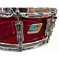 Used Ludwig 14X5.5 Vistalite Snare Red Drum