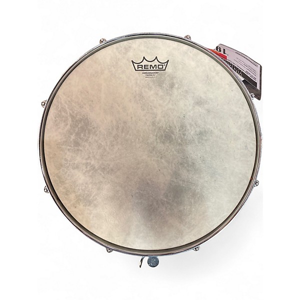 Vintage 1960s Rodgers 14in POWERTONE SNARE METAL Drum
