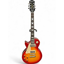 Used Epiphone Les Paul Standard Pro Left Handed Cherry Sunburst Electric Guitar