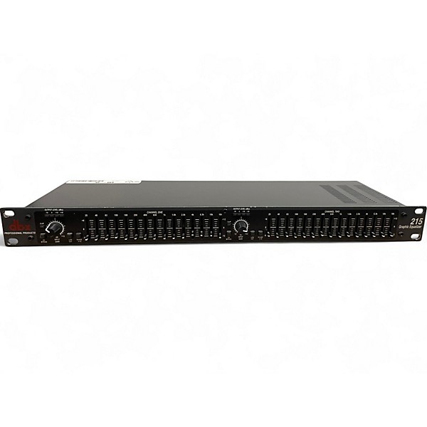 Used dbx 215 Dual 15-Band Graphic Equalizer