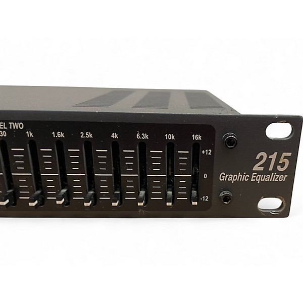 Used dbx 215 Dual 15-Band Graphic Equalizer