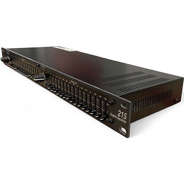 Used dbx 215 Dual 15-Band Graphic Equalizer