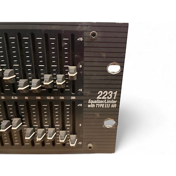 Used dbx 1231 Dual 31-Band Graphic Equalizer