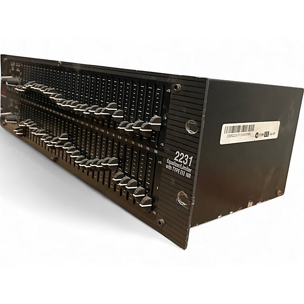 Used dbx 1231 Dual 31-Band Graphic Equalizer