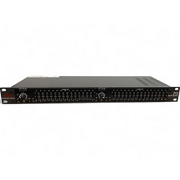 Used dbx 215 Dual 15-Band Graphic Equalizer