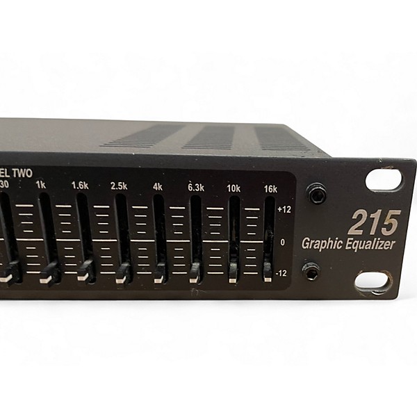 Used dbx 215 Dual 15-Band Graphic Equalizer