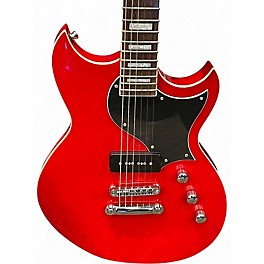 Used Reverend Sensei Jr Transparent Cherry Solid Body Electric Guitar