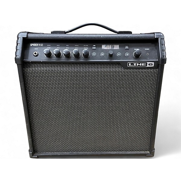 Used Line 6 Spider V 60 1x10 Guitar Combo Amp