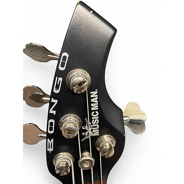 Used Ernie Ball Music Man BONGO HH SAPPHIRE BLACK Electric Bass Guitar