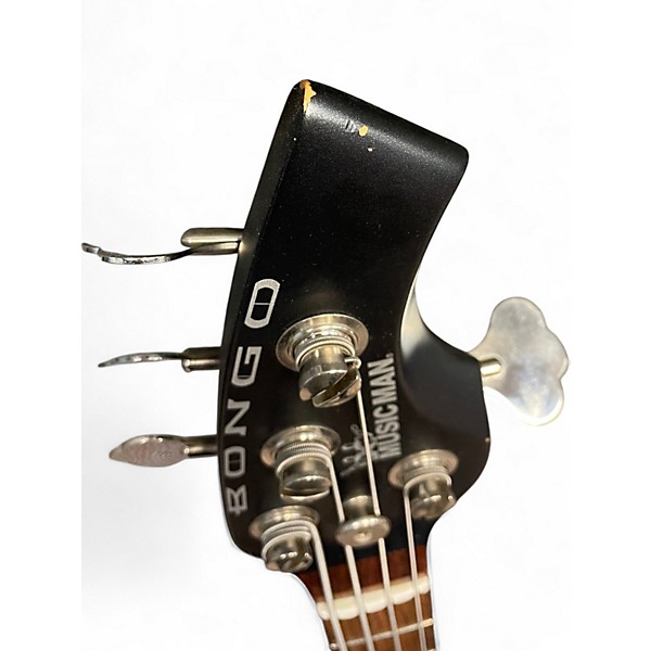 Used Ernie Ball Music Man BONGO HH SAPPHIRE BLACK Electric Bass Guitar
