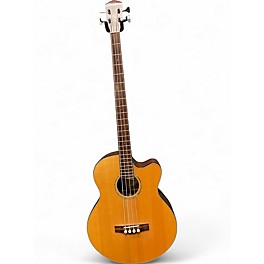 Used Fender GB-41SCE Natural Acoustic Bass Guitar