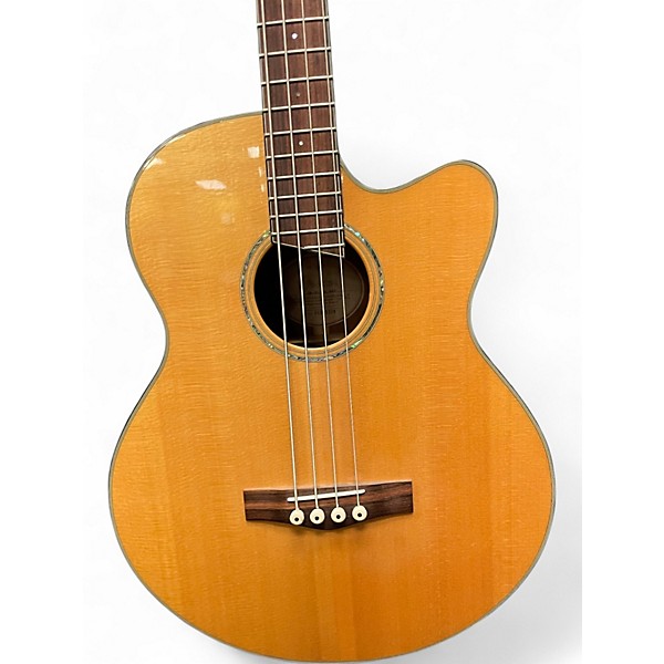 Used Fender GB-41SCE Natural Acoustic Bass Guitar