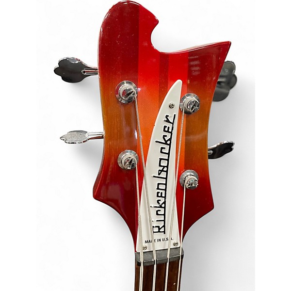 Used Rickenbacker 4003S Fireglo Electric Bass Guitar