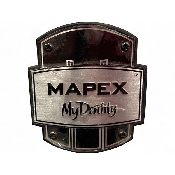 Used Mapex 6 Piece Mydentity Polar White Drum Kit