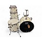 Used Mapex 6 Piece Mydentity Polar White Drum Kit