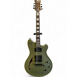 Used EVH SA126 Special Matte Army Drab Hollow Body Electric Guitar