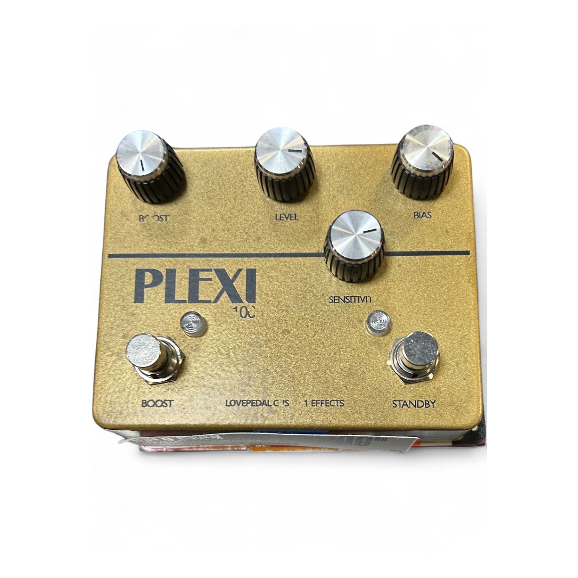 ギター Lovepedal Plexi 100 Pro Overdrive Boost Used Lovepedal Plexi 100 Pro Germanium0 GER Effect Pedal