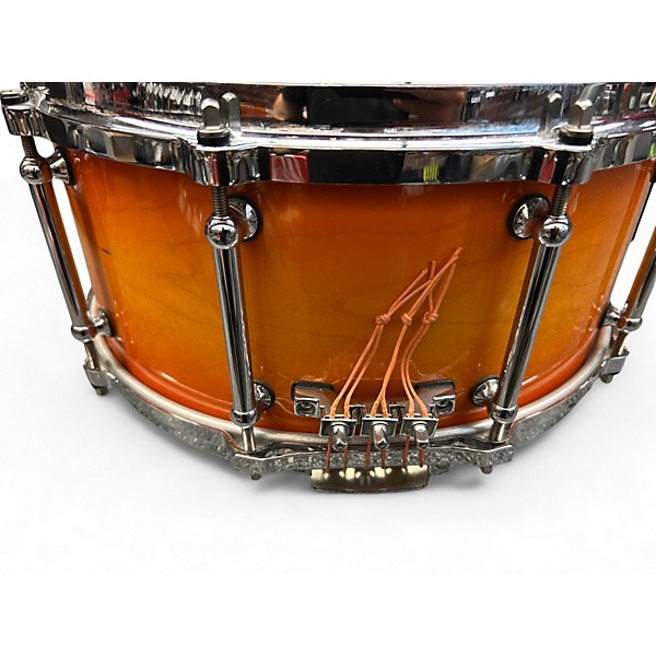Used Pearl 14X6.5 Symphonic Snare Drum Amber Drum