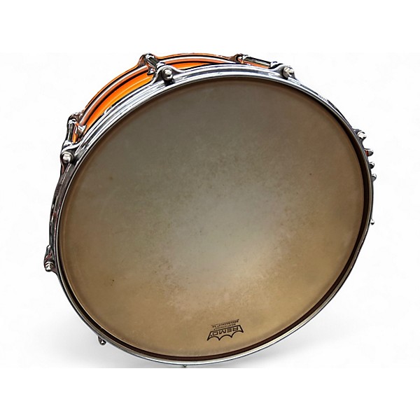 Used Pearl 14X6.5 Symphonic Snare Drum Amber Drum