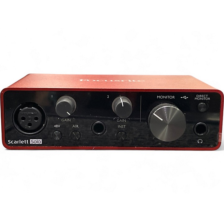 DTM・DAW Focusrite Scarlett solo gen.3 Scarlett Solo [3rd Gen] | Focusrite