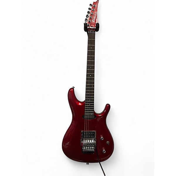 Used Ibanez JS24 Joe Satriani Signature Candy Apple Red Metallic Solid Body Electric Guitar