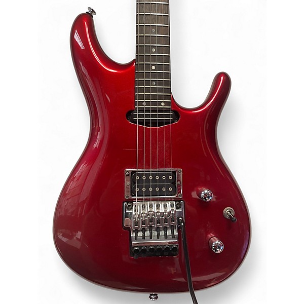 Used Ibanez JS24 Joe Satriani Signature Candy Apple Red Metallic Solid Body Electric Guitar