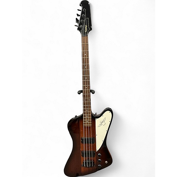 Used Epiphone Firebird IV Sunburst Electric Bass Guitar