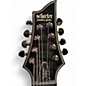 Used Schecter Guitar Research HELLRAISER HYBRID C-8 Trans Black Solid Body Electric Guitar
