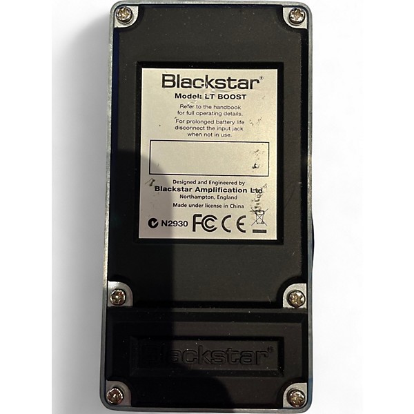 Used Blackstar LT BOOST Effect Pedal