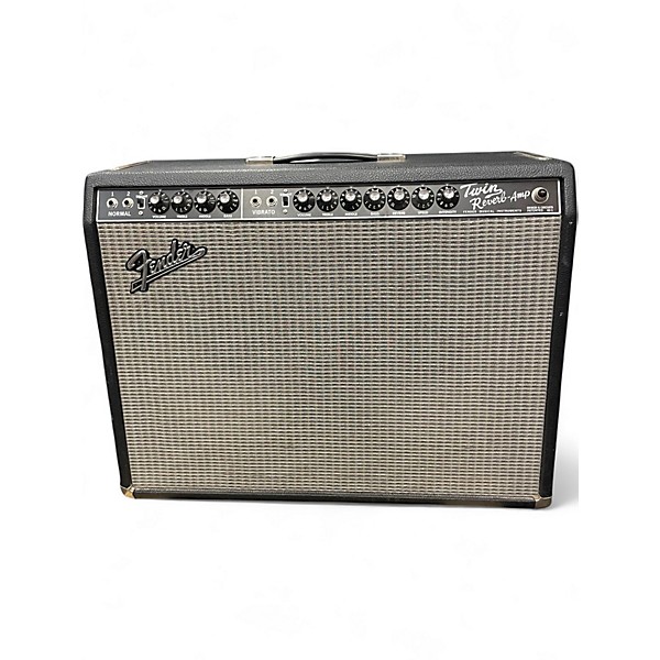 Used Fender Vintage Reissue 1965 Twin Reverb Tube Guitar Combo Amp