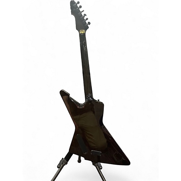 Used Schecter Guitar Research e1 snow leopard Solid Body Electric Guitar