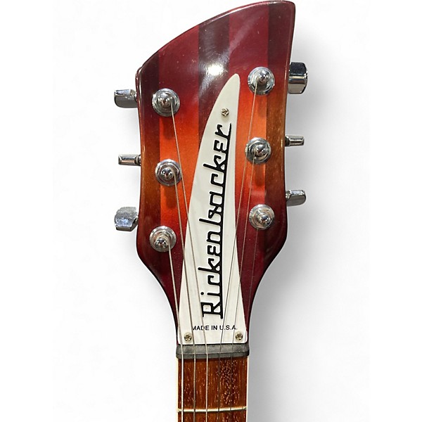 Used Rickenbacker 360 3 Tone Sunburst Hollow Body Electric Guitar