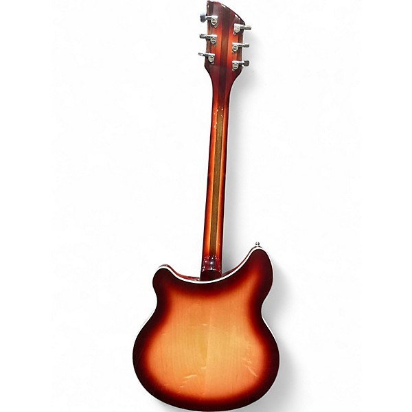 Used Rickenbacker 360 3 Tone Sunburst Hollow Body Electric Guitar