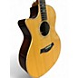 Used Taylor 814CE Left Handed Natural Acoustic Electric Guitar