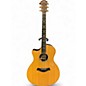 Used Taylor 814CE Left Handed Natural Acoustic Electric Guitar