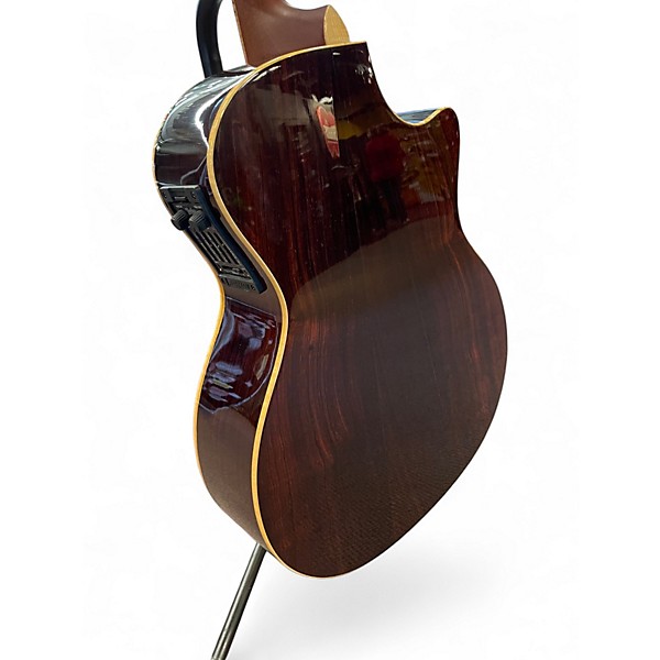Used Taylor 814CE Left Handed Natural Acoustic Electric Guitar