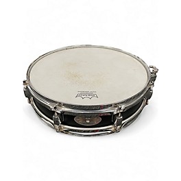 Used Pearl 3X13 STEEL PICCOLO SNARE MATTE BLACK Drum