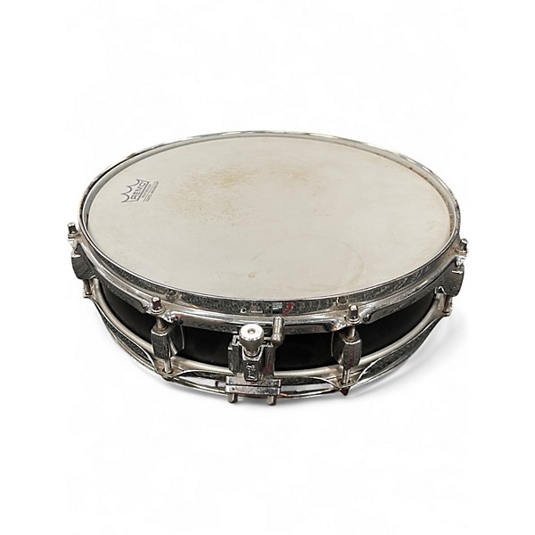 Used Pearl 3X13 STEEL PICCOLO SNARE MATTE BLACK Drum
