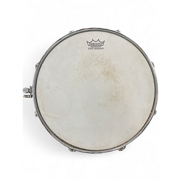 Used Pearl 3X13 STEEL PICCOLO SNARE MATTE BLACK Drum