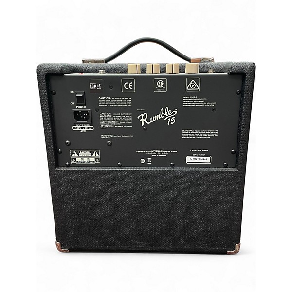 Fender Rumble 15 アンプ 🔊 Fender Rumble 15 Bass Combo Amp 15W 1x8 Speaker PR 497
