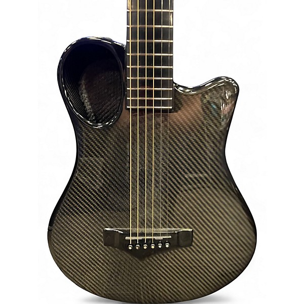 Used Emerald X7 CARBON FIBER BLACK OPUS Acoustic Guitar