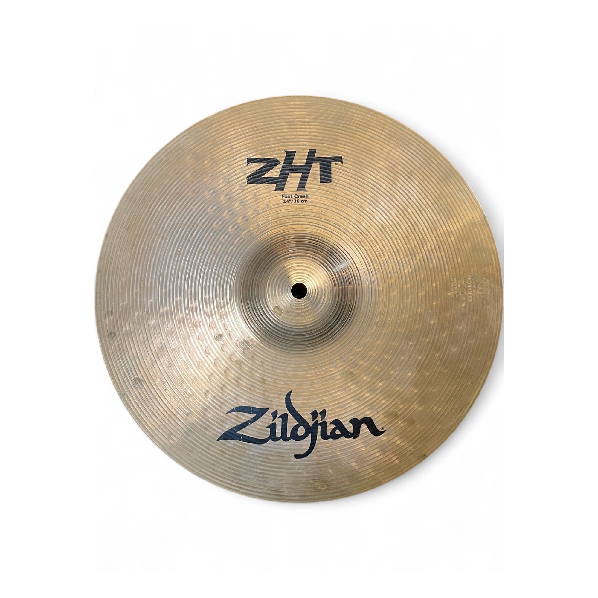 Used Zildjian 14in ZHT Fast Crash Cymbal 33 | Guitar Center