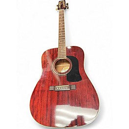 Used Washburn D-100M/TWR Mahogany Acoustic Guitar