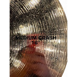 Used Paiste 16in Alpha Medium Crash Brilliant Cymbal