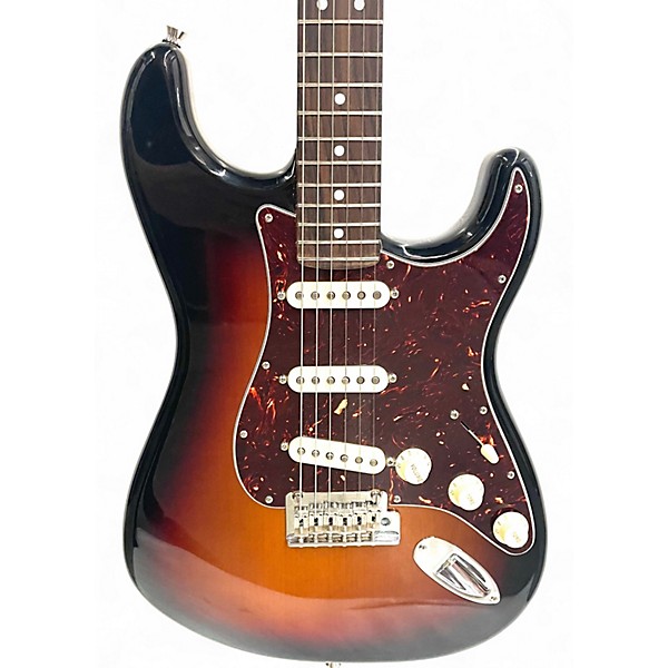 Used 2021 Fender American Professional II Stratocaster 3 Tone Sunburst Solid Body Electric Guitar